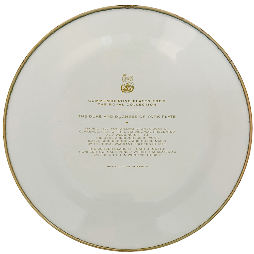 Vintage Royal Collection Duke and Duchess of York Commemorative Tin Plate