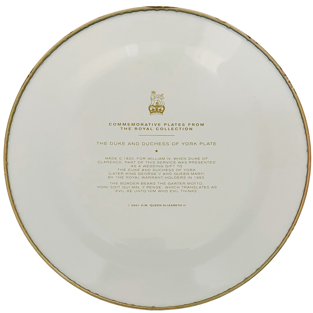 Vintage Royal Collection Duke and Duchess of York Commemorative Tin Plate
