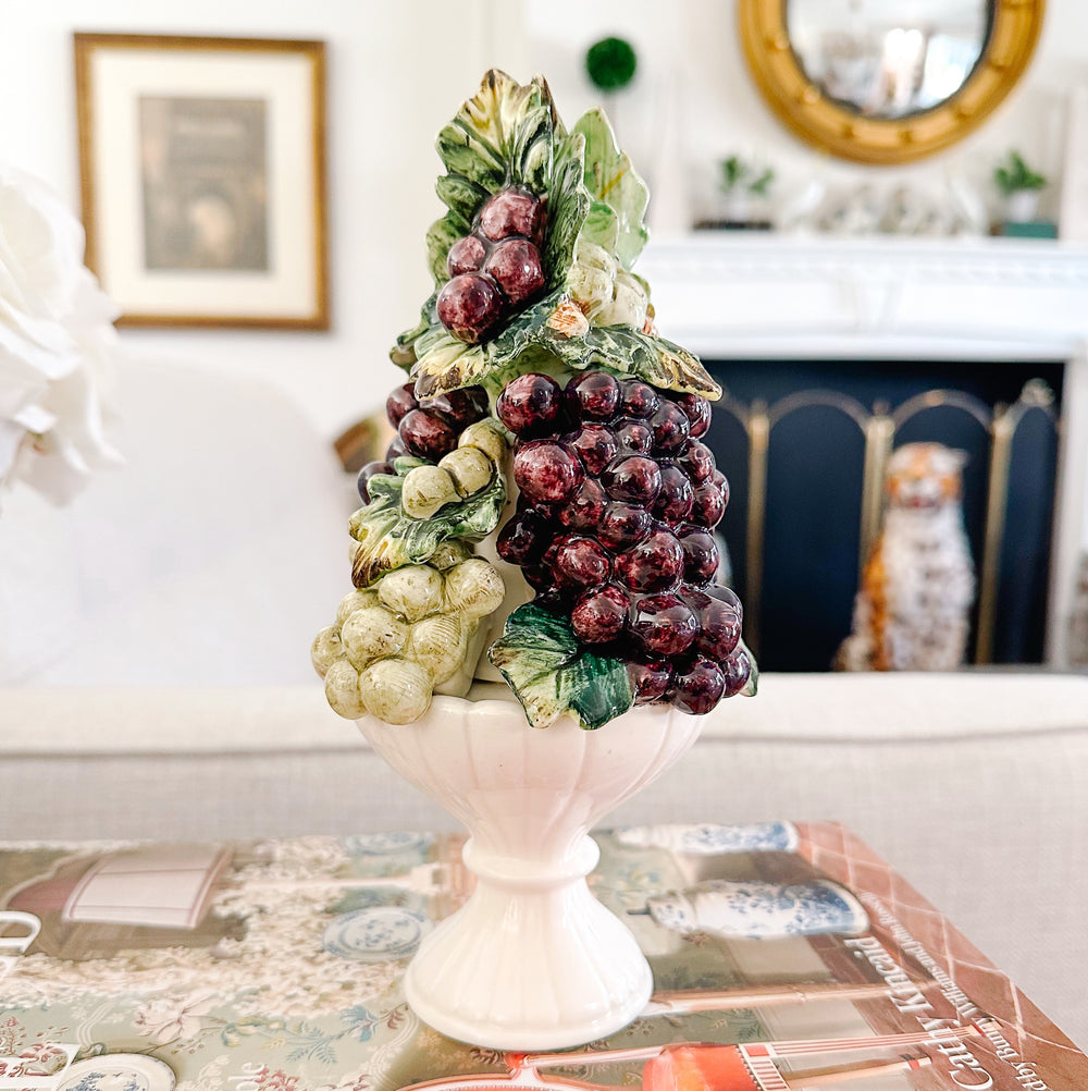 Vintage Small Grape Topiary