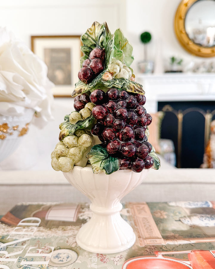 Vintage Small Grape Topiary