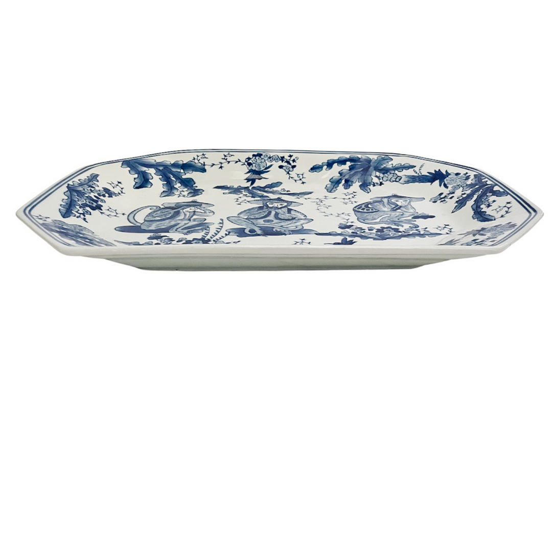 Vintage 'The Three Wise' Monkeys Decorative Platter