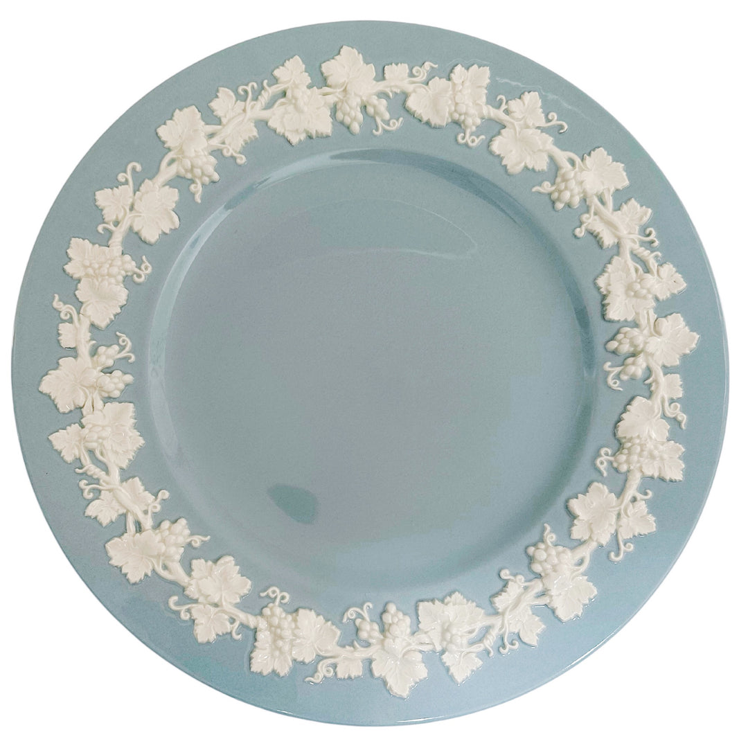 Wedgwood Queensware Cream on Lavender Chop Plate