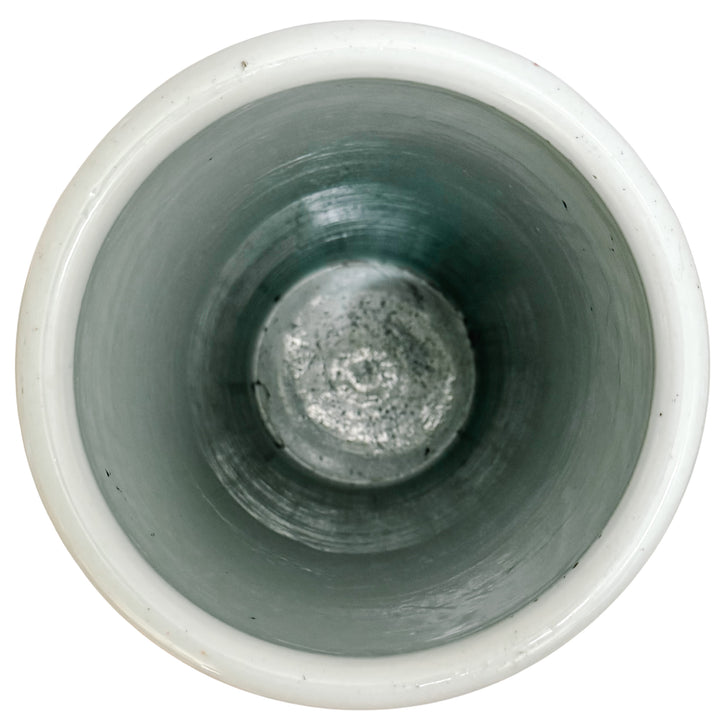 X-Large Chinese Famille Verte Porcelain Umbrella Stand