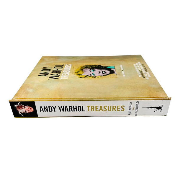 Andy Warhol Treasures Hardcover Book With Inserts From Personal Archive