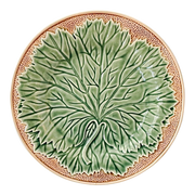 Bordallo Pinheiro  Grape Leaf Dinner Plates