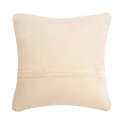 Gorgeous 16" Poinsettia Wool Hooked Pillow
