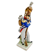 Antique German Rudolstadt Napoleonic Soldier Figurine