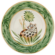 Hand-Painted Italian Safari & Bamboo Salad Plates