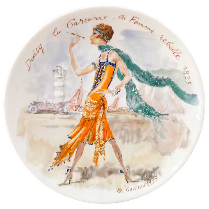 D'Arceau Limoges Plates Les Femmes Du Siecle