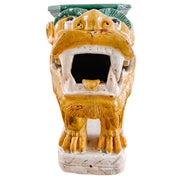 Rare Mid-Century Terracotta Foo Dog Garden Stool