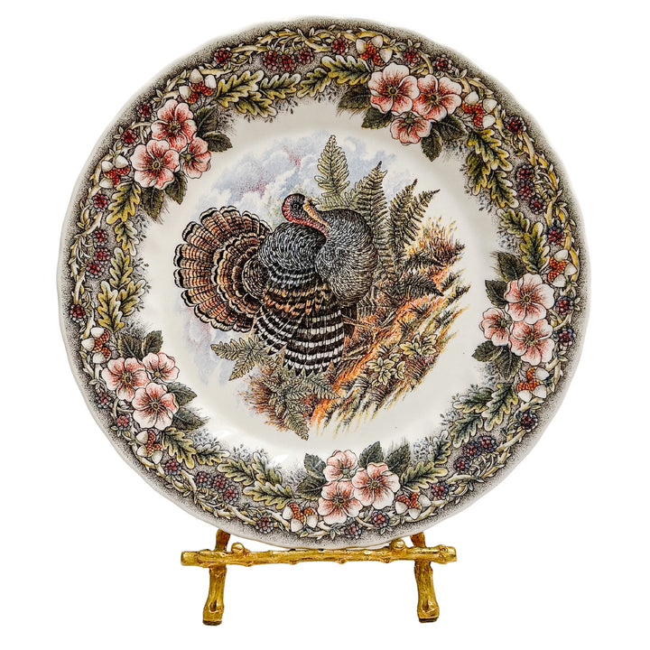 Queen's Thanksgiving Single Turkey Dinner Plate