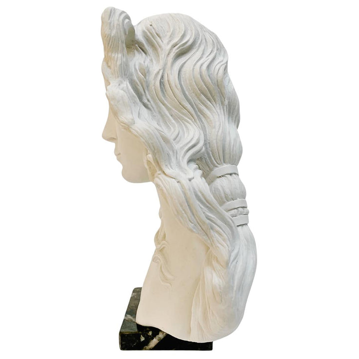 Italian Bust of Goddess Venus on Marble Base