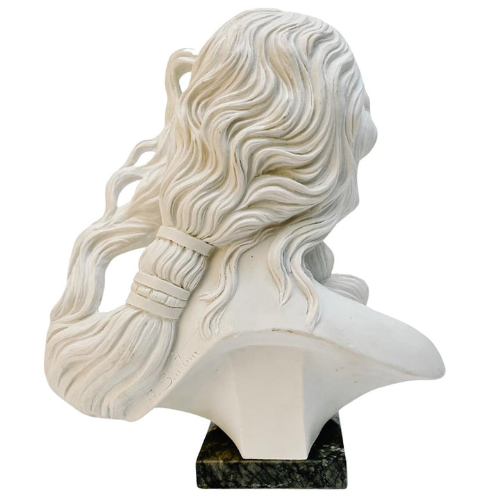 Italian Bust of Goddess Venus on Marble Base