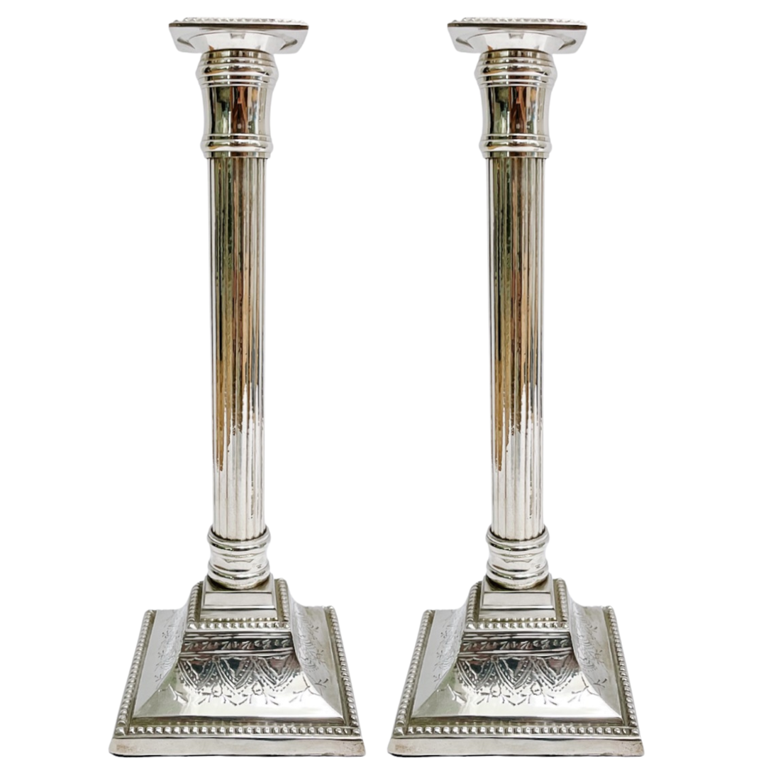 mid-20th-century-silverplate-neoclassical-doric-column-candlesticks-a-pair-4115