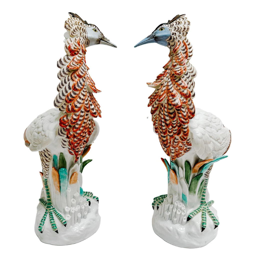 Mottahedeh Mid-Century Italian Exotic Birds, Pair – House of Andaloo