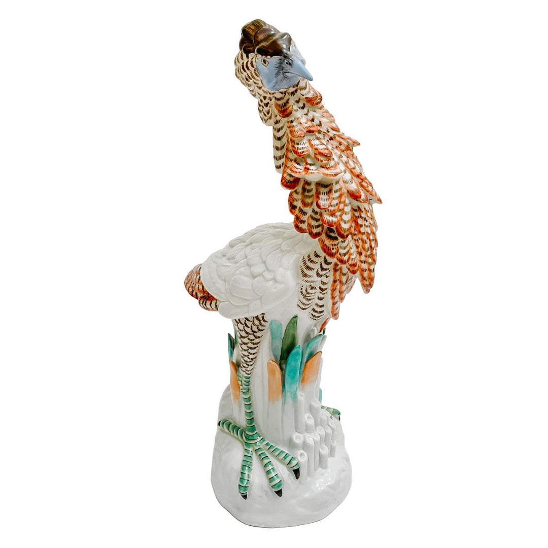 Mottahedeh Mid-Century Italian Exotic Birds, Pair