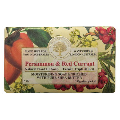 Australian Persimmon & Red Currant Natural Soap Bar