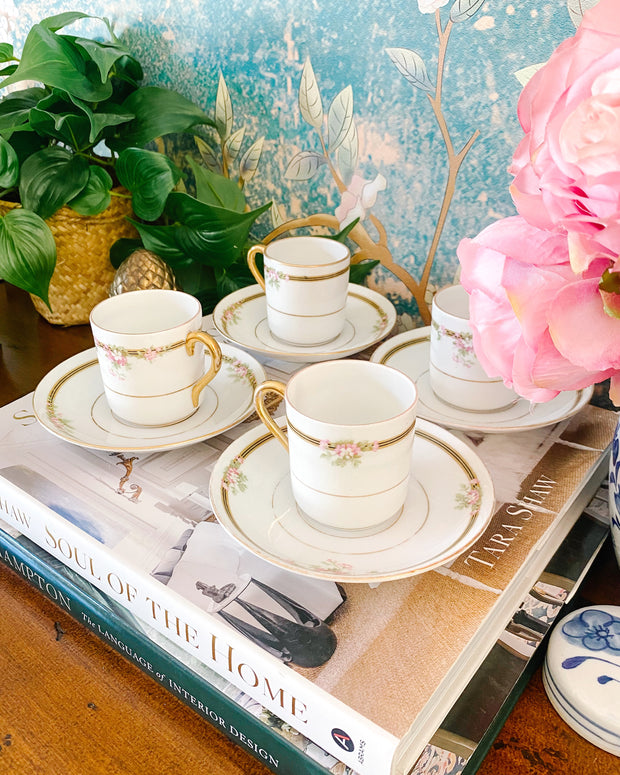 Antique Austrian Espresso Cups Set House of Andaloo Antique Austrian Espresso Cups Set House of Andaloo