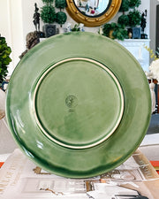 Bordallo Pinheiro 10.5” Grapevine Leaf Dinner Plates