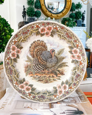 Queen's Thanksgiving Single Turkey Dinner Plate
