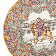 English Chaucer's Canterbury Tales Decorative Plate