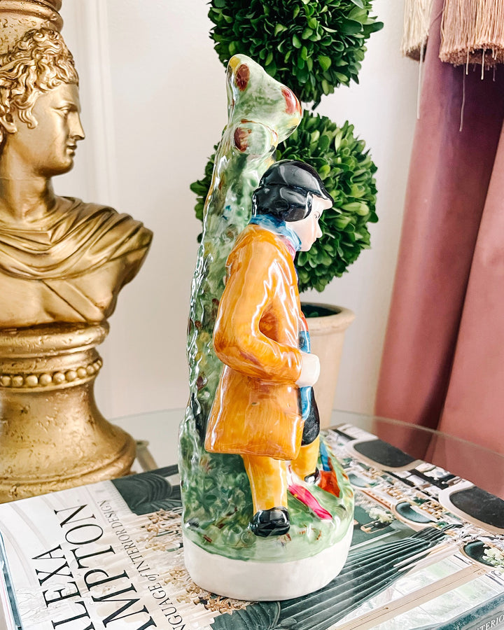Vintage English Staffordshire Spill Vase