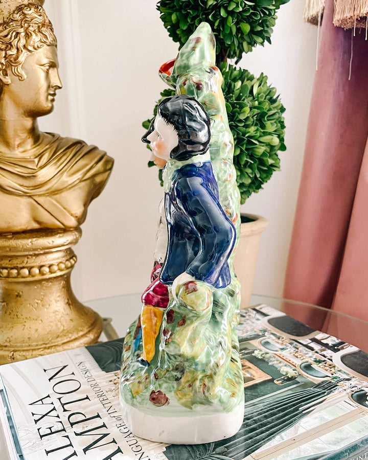 Vintage English Staffordshire Spill Vase