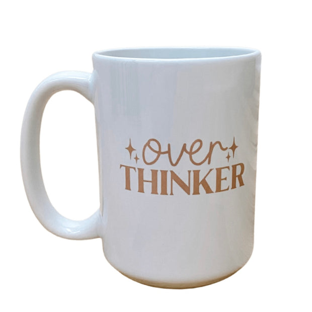 'Over Thinker' California Ceramic Mug