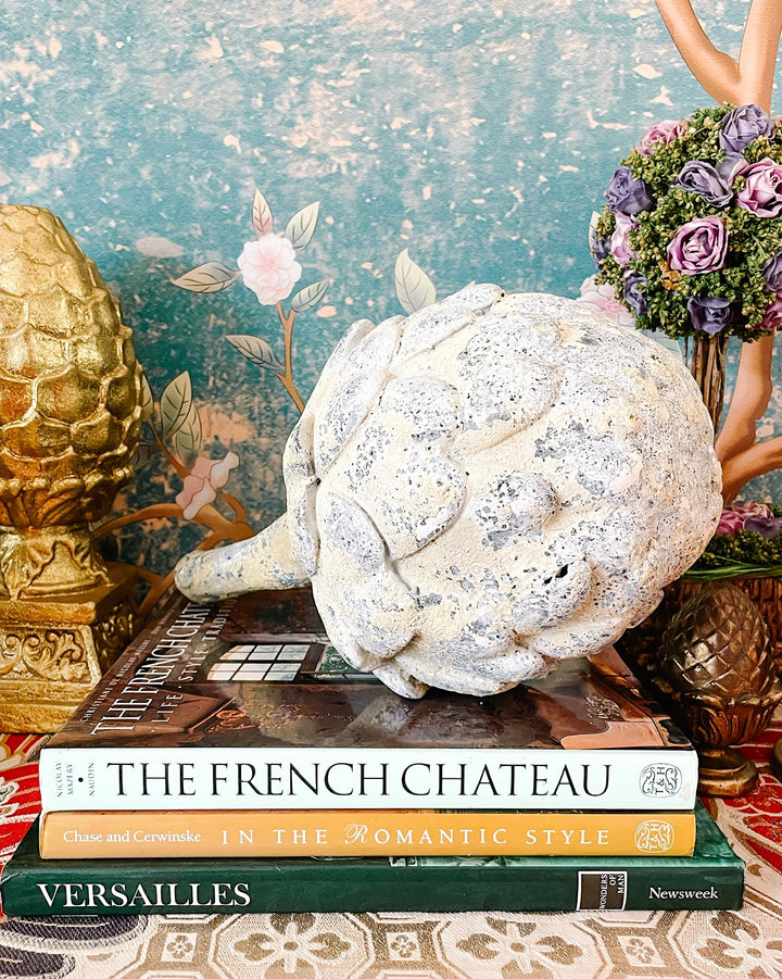 Large Plaster Artichoke Globe