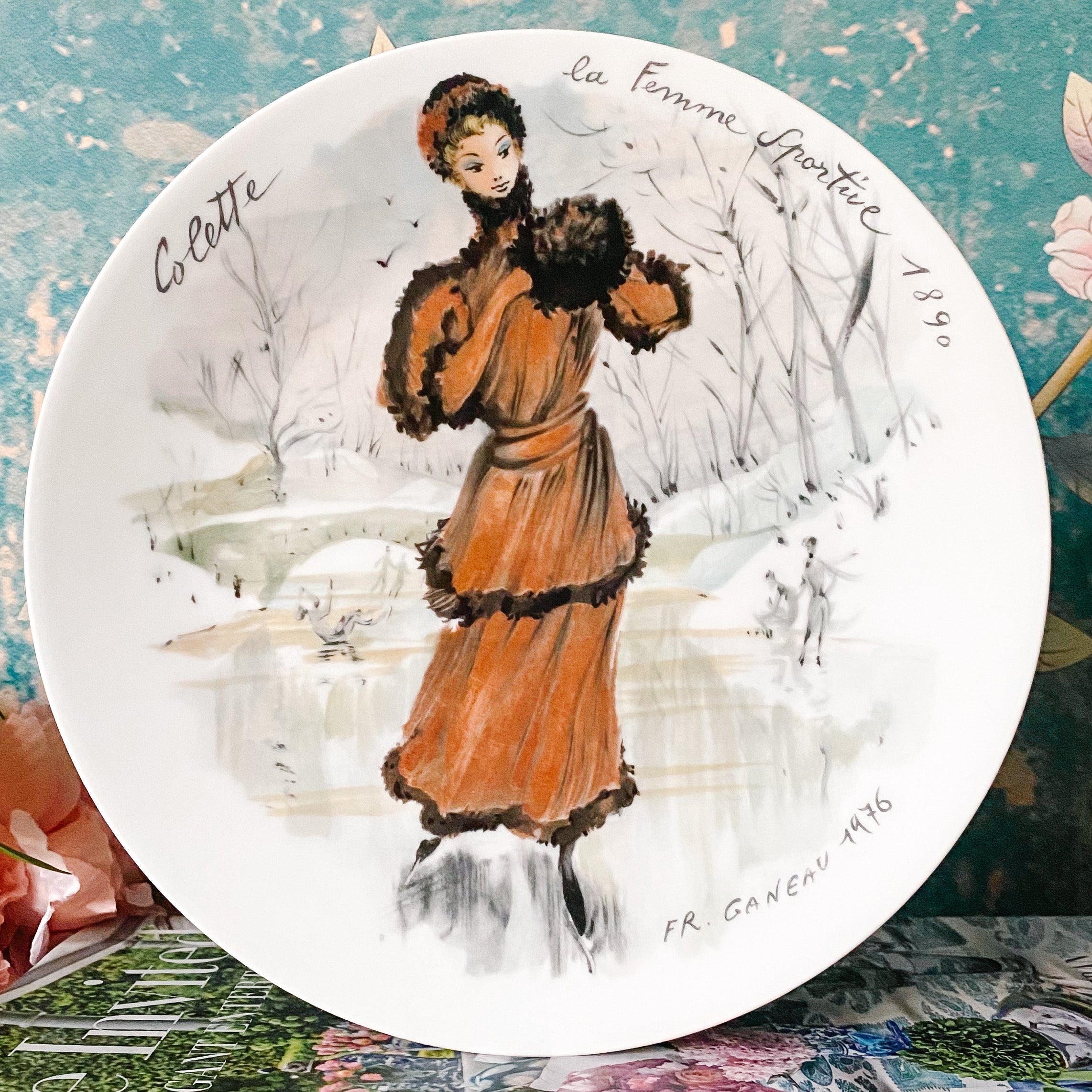 D'Arceau Limoges Plates Les Femmes Du Siecle | House of Andaloo