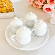 French Louis Lourioux Pots De Creme Set