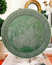Bordallo Pinheiro 13" Pineapple Charger Plates