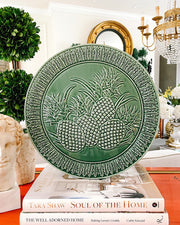 Bordallo Pinheiro 13" Pineapple Charger Plates