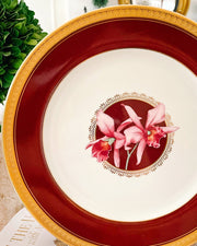 Mikasa Orchid Royal Dinner Plates Set Of 8